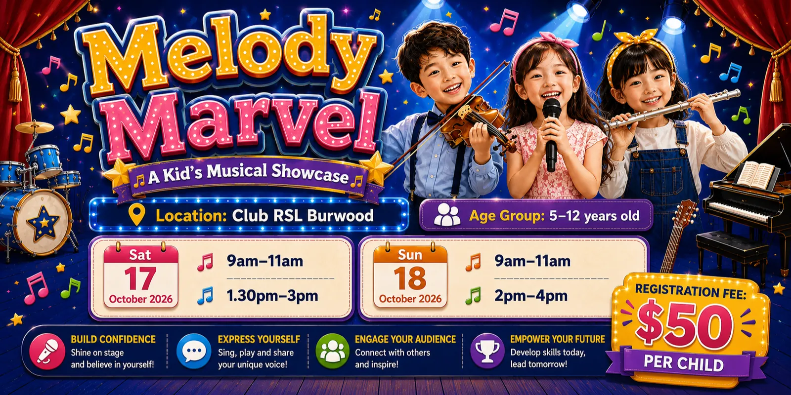 Photo for Melody Marvels at Kids Enrichment Expo