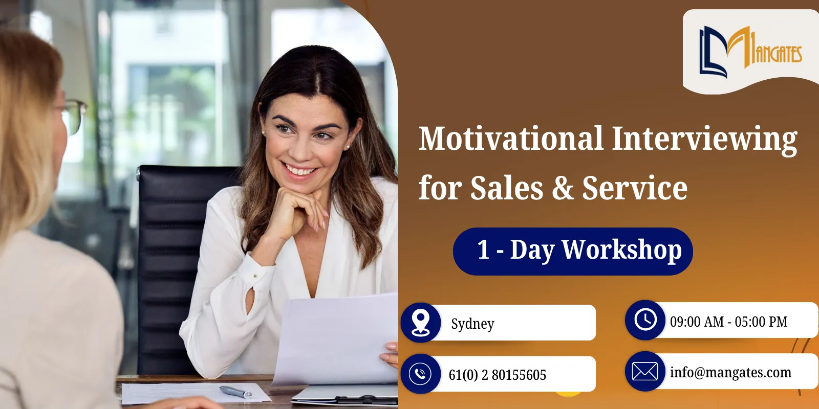 Photo for Motivational Interviewing for Sales & Service - 1 Day Workshop | Sydney