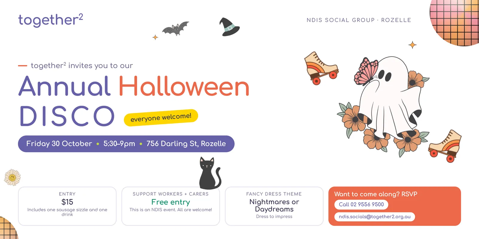 Photo for Together2'S Ndis Halloween Disco Party