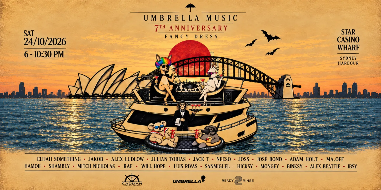 Photo for Umbrella Music 7th Anniversary - Fancy Dress