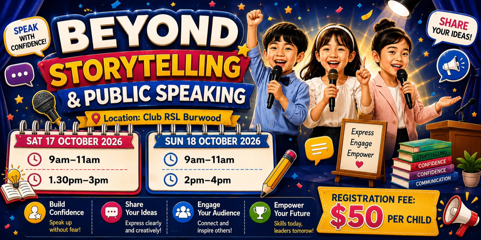 Photo for Beyond Storytelling & Public Speaking at Kids Enrichment Expo