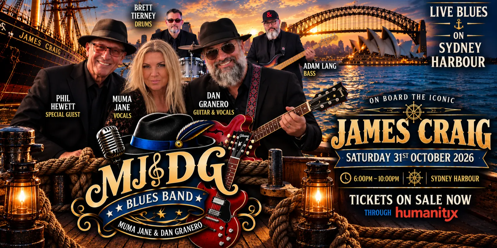Photo for Blues on the Harbour Aboard Tall Ship James Craig