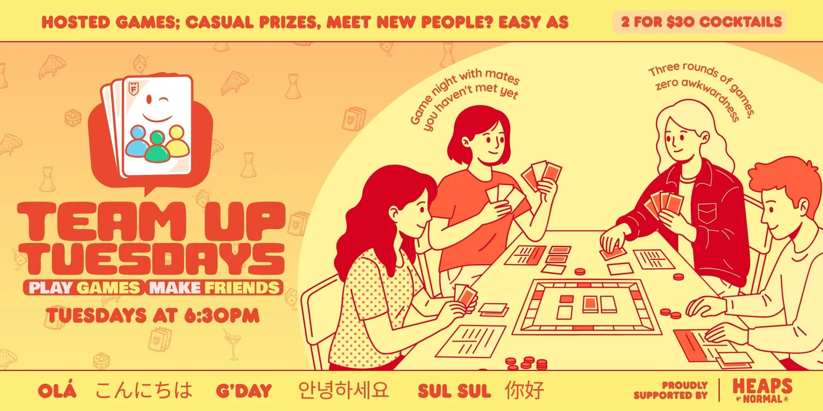 Photo for Team up Tuesdays Free