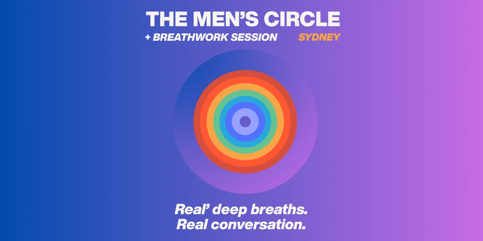 Photo for Men's Circle + Breathwork