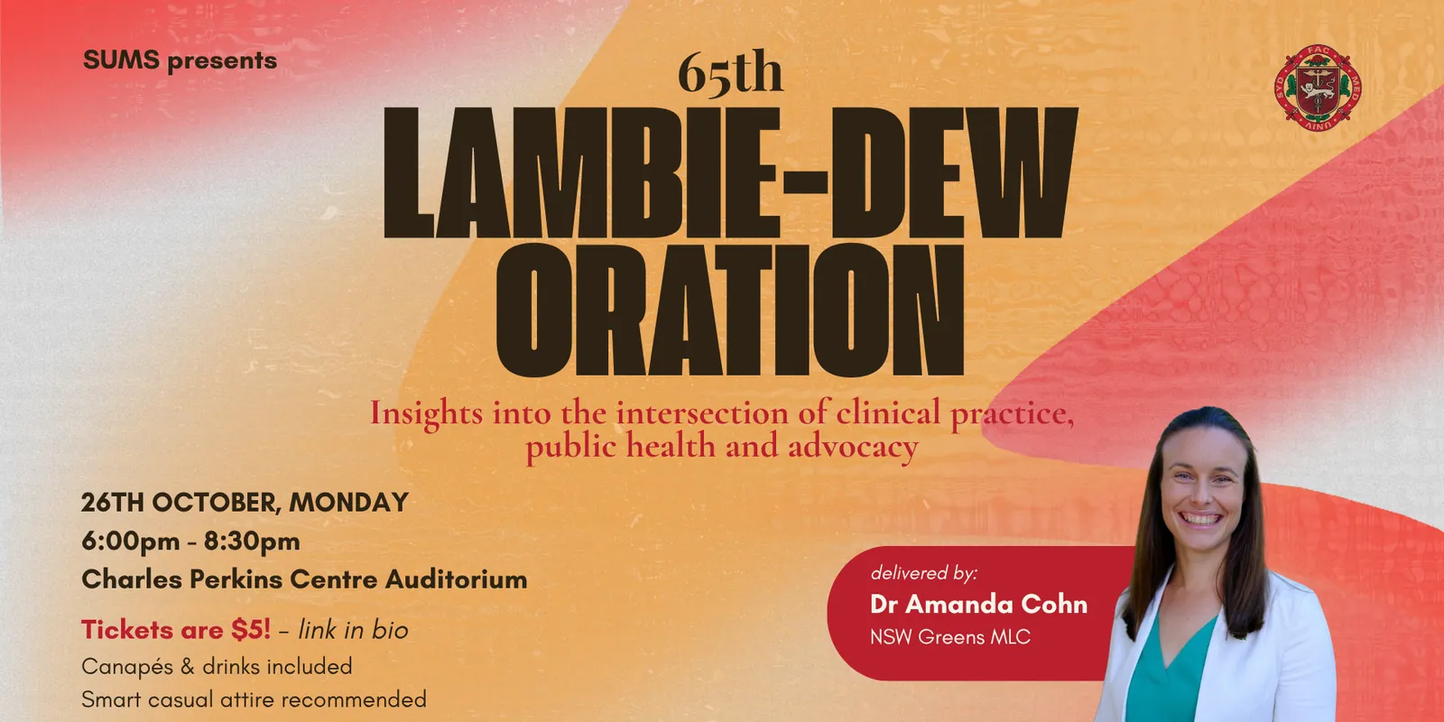 Photo for Sums 65th Lambie-Dew Oration