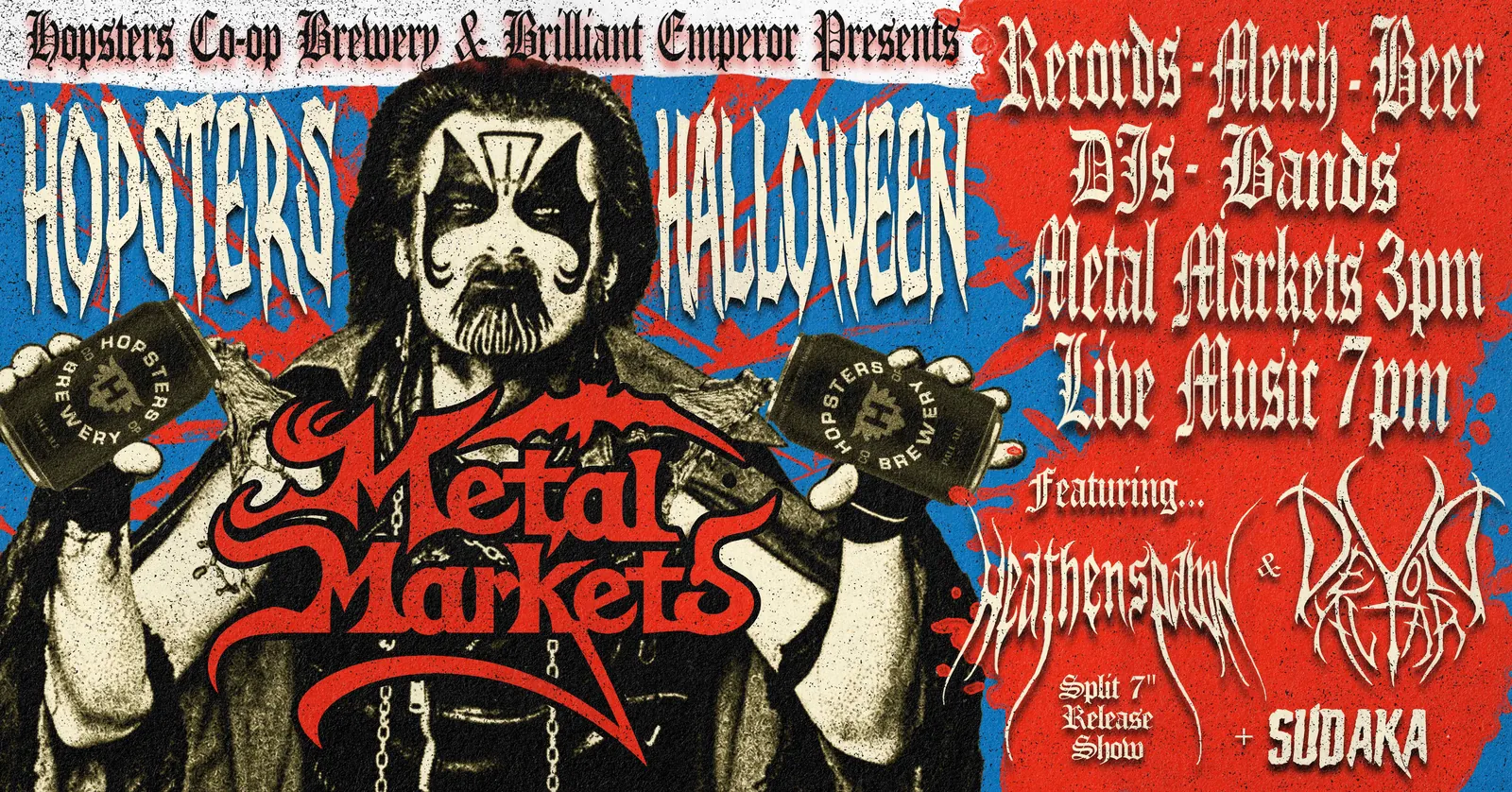 Photo for Hopsters and Brilliant Emperor Present Heathenspawn, Devoid Altar and Sudaka