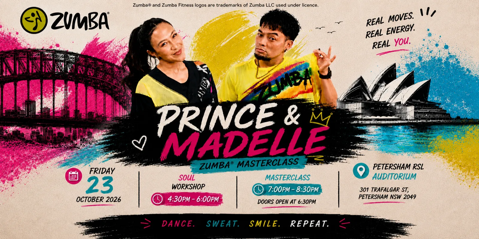 Photo for Prince & Madelle Zumba® Workshop & Masterclass Sydney