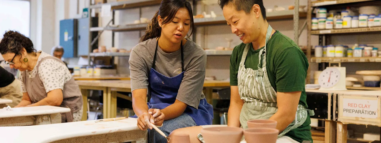 Photo for Ceramics: Beginner Wheel Throwing and Handbuilding (Mondays)