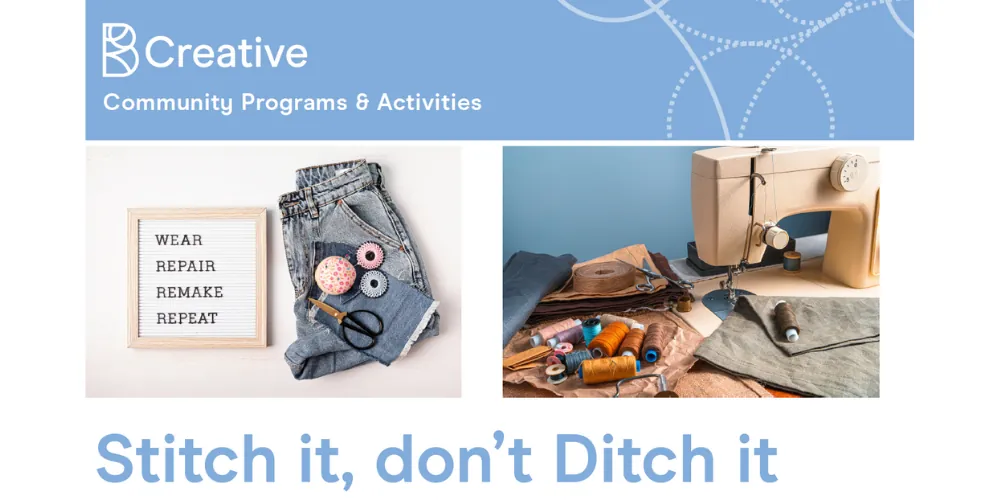Photo for Stitch It, Don't Ditch It!