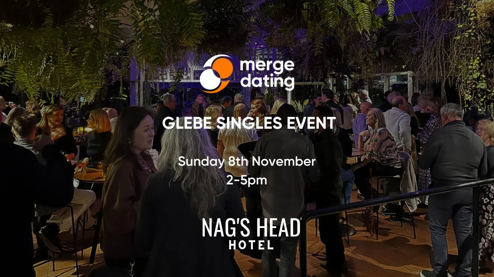Photo for Glebe | Singles Event | Nag's Head Hotel | Sunday 8th November | 45-60