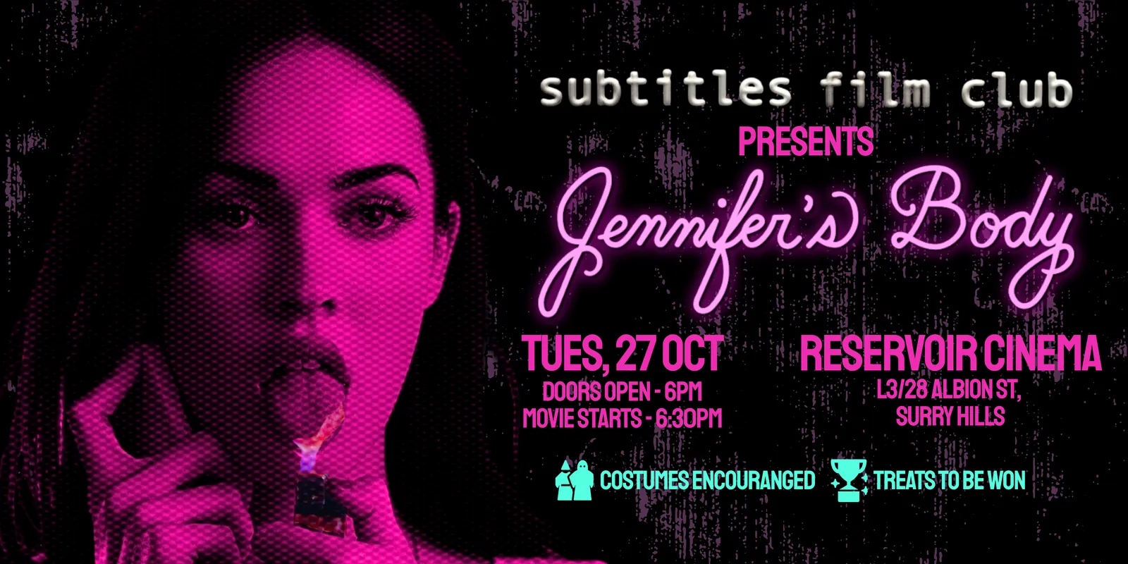 Photo for Subtitles Film Club Presents: Jennifer's Body (2009)
